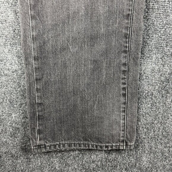 Levis Jeans Mens 36 Straight Hesher Gray Cotton Pockets Straight Leg Pockets - Picture 2 of 8